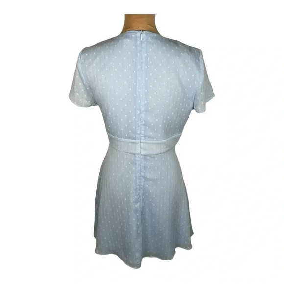 Revolve / superdown Bree Light Blue Mini Dress M NEW - Picture 5 of 8